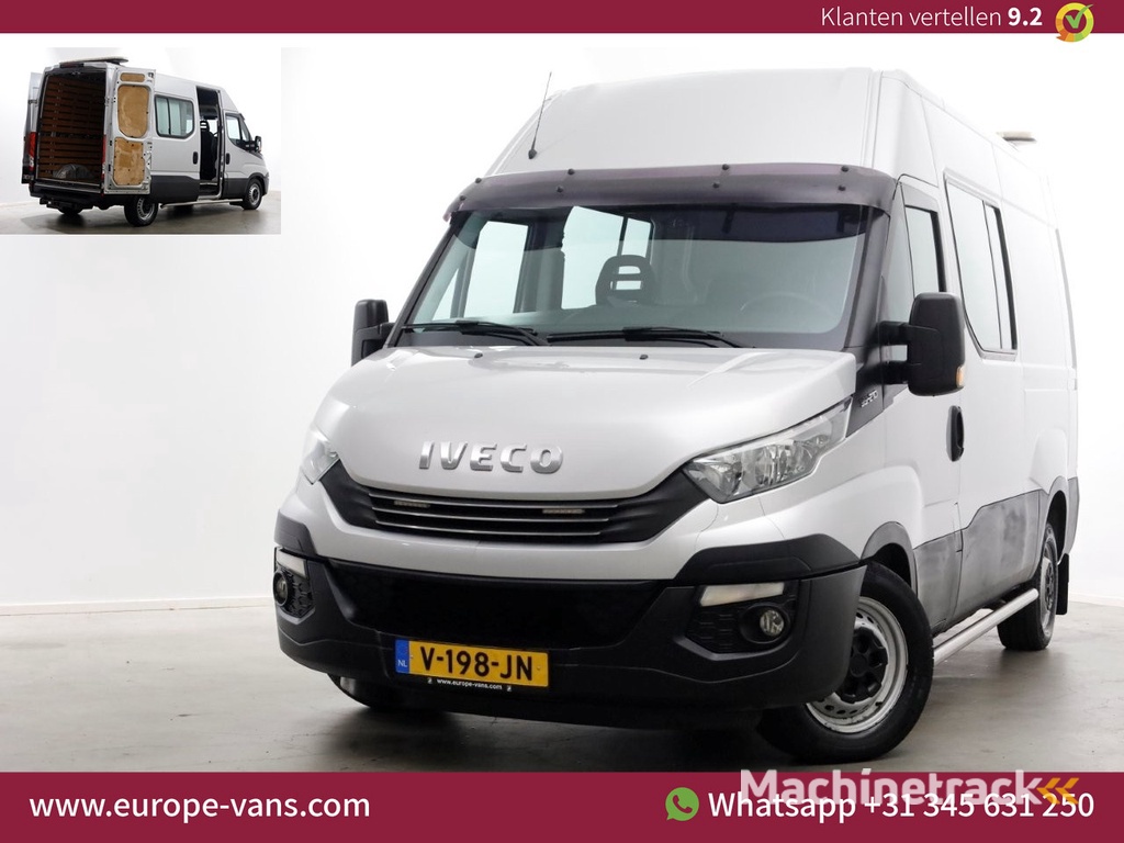 Iveco Daily 35S21 3.0 210pk Euro6 HiMatic Automaat L2H2 D.C. Trekhaak 3500kg 10-2017