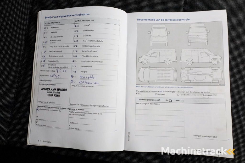 Volkswagen Transporter T6 2.0 TDI 102pk E6 Lang Koelwagen Airco/Navi/Achterklep 08-2017