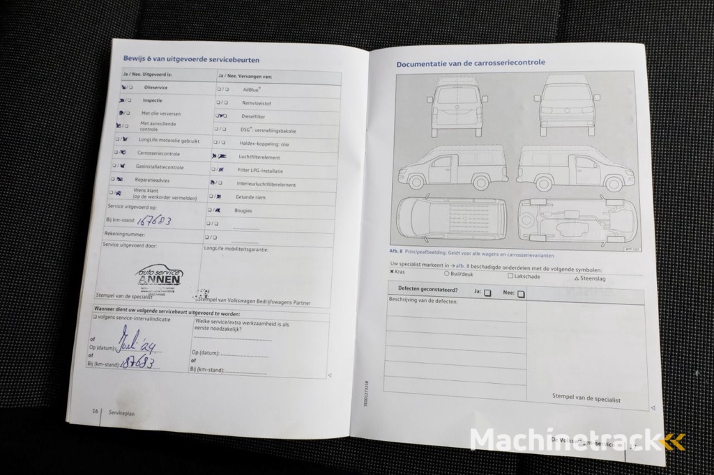 Volkswagen Transporter T6 2.0 TDI 102pk E6 Lang Koelwagen Airco/Navi/Achterklep 08-2017