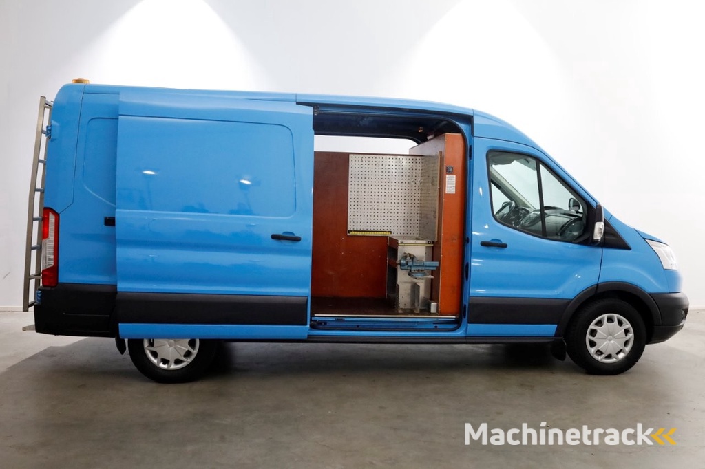 Ford Transit 350 2.0 TDCI 130pk E6 L3H2 Trend Airco/Inrichting/2x Schuifdeur 05-2017