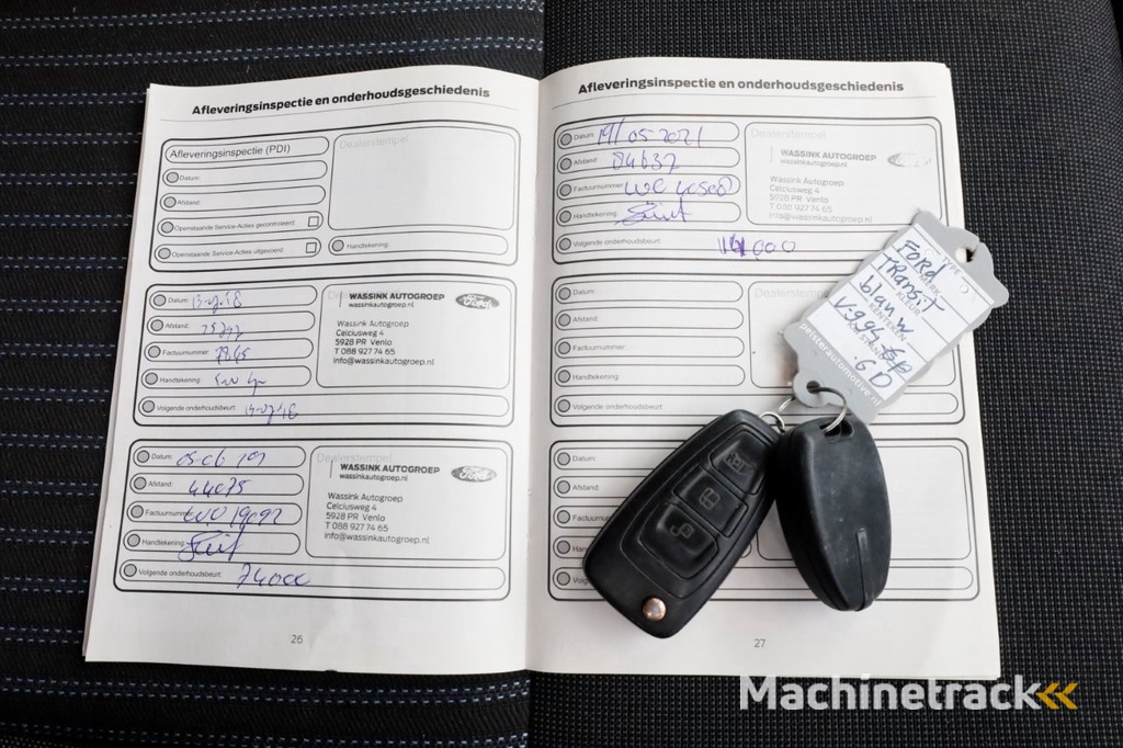 Ford Transit 350 2.0 TDCI 130pk E6 L3H2 Trend Airco/Inrichting/2x Schuifdeur 05-2017