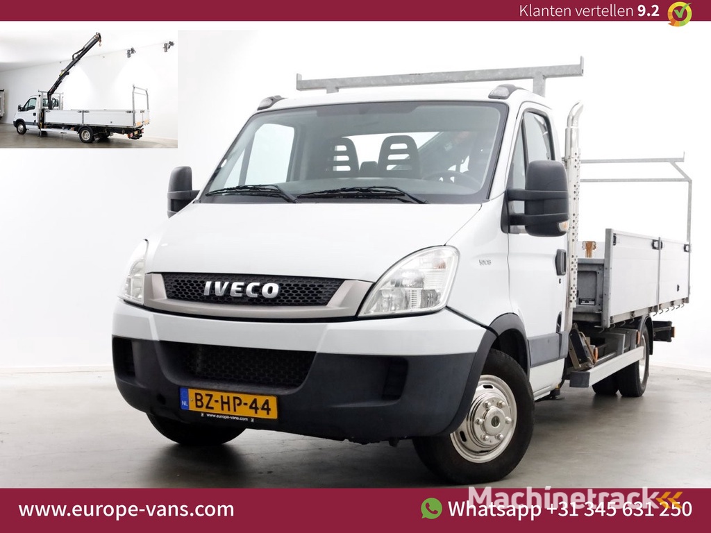 Iveco Daily 50C18 3.0 177pk Automaat Kipper L450 + HIAB 044B-1 Kraan PTO/Luchtvering 07-2011