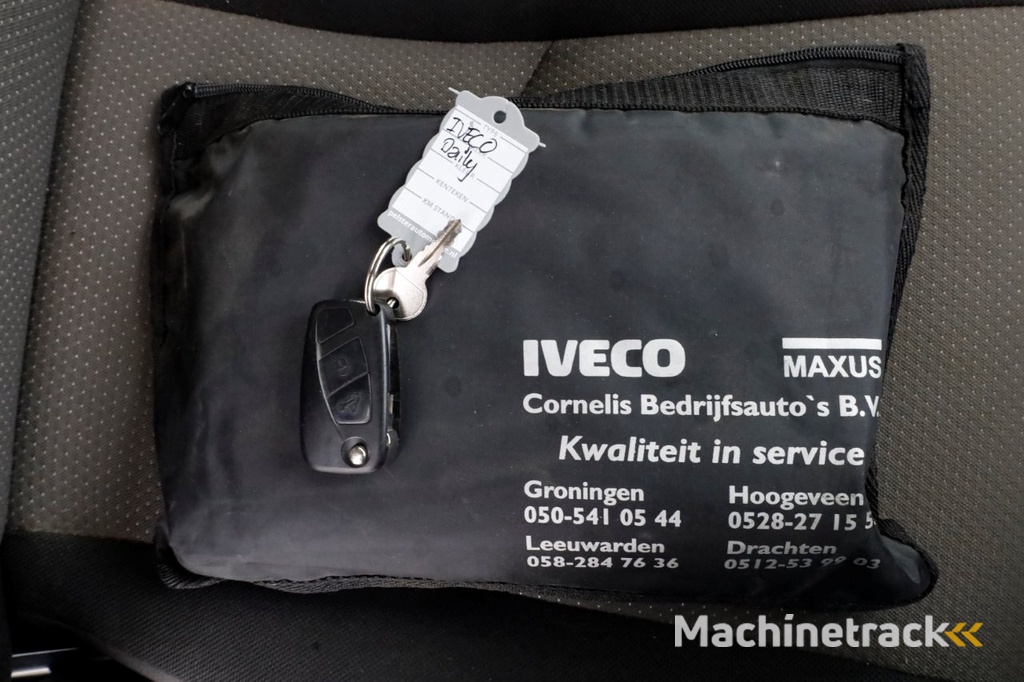 Iveco Daily 50C18 3.0 177pk Automaat Kipper L450 + HIAB 044B-1 Kraan PTO/Luchtvering 07-2011