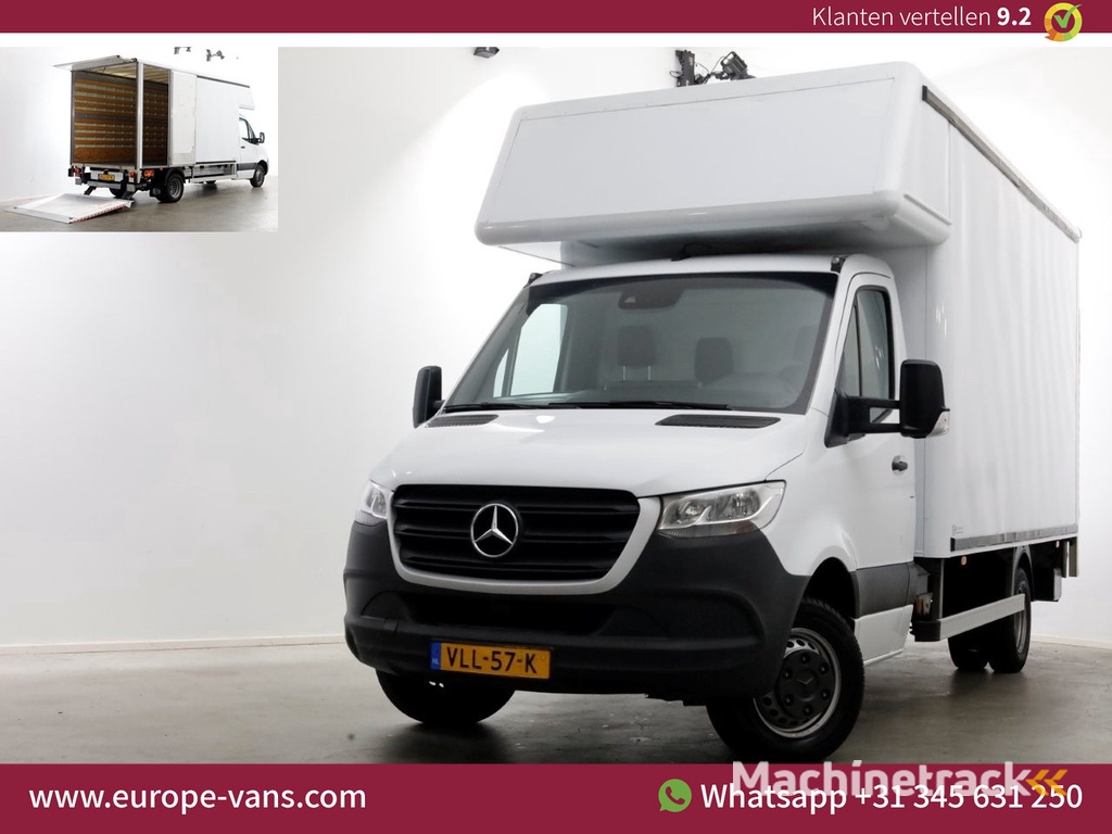 Mercedes-Benz Sprinter 516 CDI 163pk 7G Automaat Bakwagen met laadklep en zijdeur 09-2021