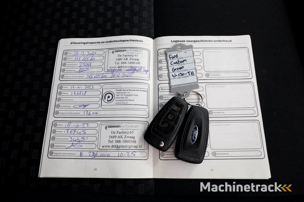 Ford Transit Custom 2.0 TDCI 130pk E6 L2H1 Trend D.C. 2x Schuifdeur/Airco/Navi 10-2018