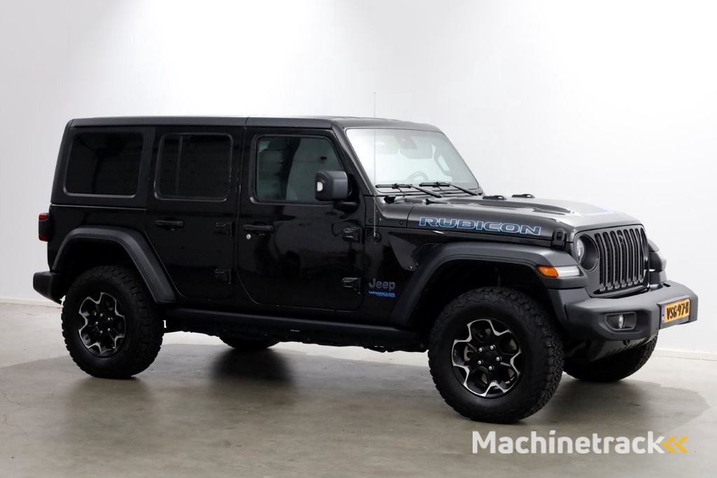 Jeep Wrangler Unlimited 4xe 380pk RUBICON 4x4 Automaat Plug-In Hybride Grijs Kenteken 10-2021
