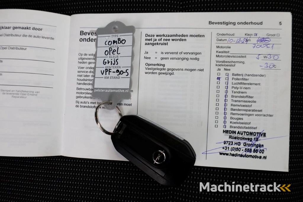 Opel Combo 1.5D 102pk L1H1 Edition Airco/Navi/Trekhaak 02-2022