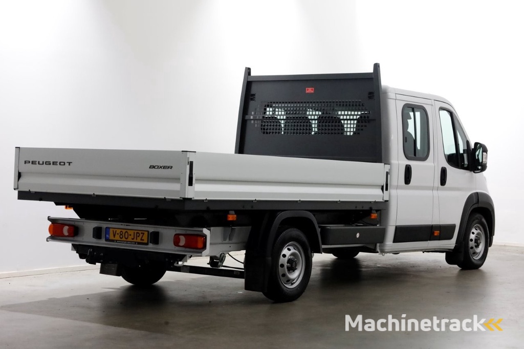 Peugeot Boxer 2.2 BlueHDi 140pk D.C. Open Laadbak Trekhaak 3000kg BPM-Vrij 11-2024