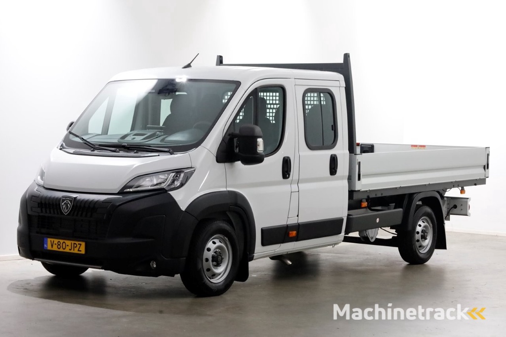 Peugeot Boxer 2.2 BlueHDi 140pk D.C. Open Laadbak Trekhaak 3000kg BPM-Vrij 11-2024