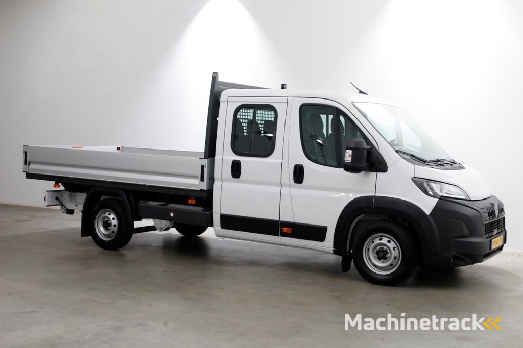 Peugeot Boxer 2.2 BlueHDi 140pk D.C. Open Laadbak Trekhaak 3000kg BPM-Vrij 11-2024