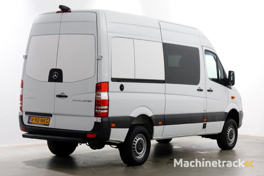 Mercedes-Benz Sprinter 316 CDI 163pk Euro6 4x4 ZG3 L2H2 Automaat Airco/Camera 09-2014