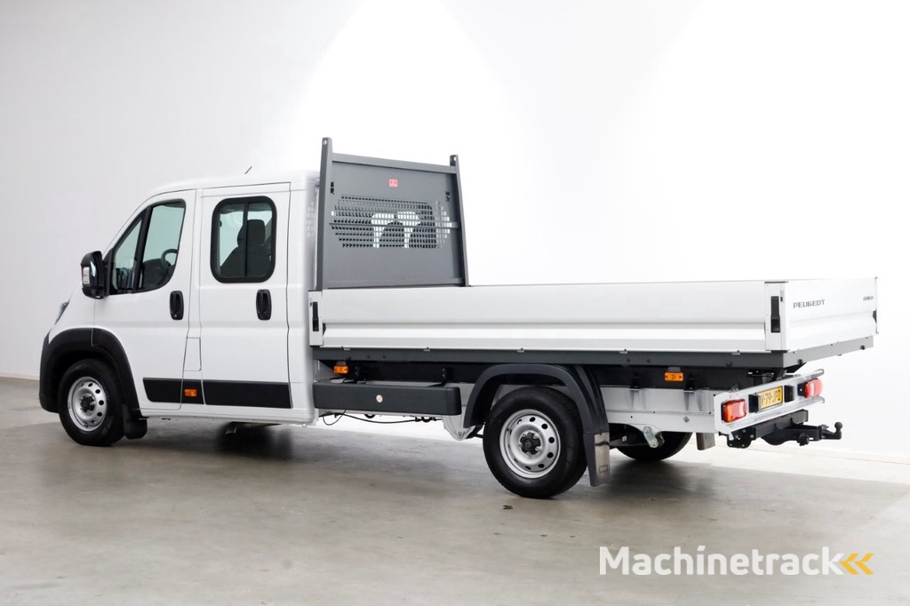 Peugeot Boxer 2.2 BlueHDi 140pk D.C. Open Laadbak Trekhaak 3000kg BPM-Vrij 11-2024