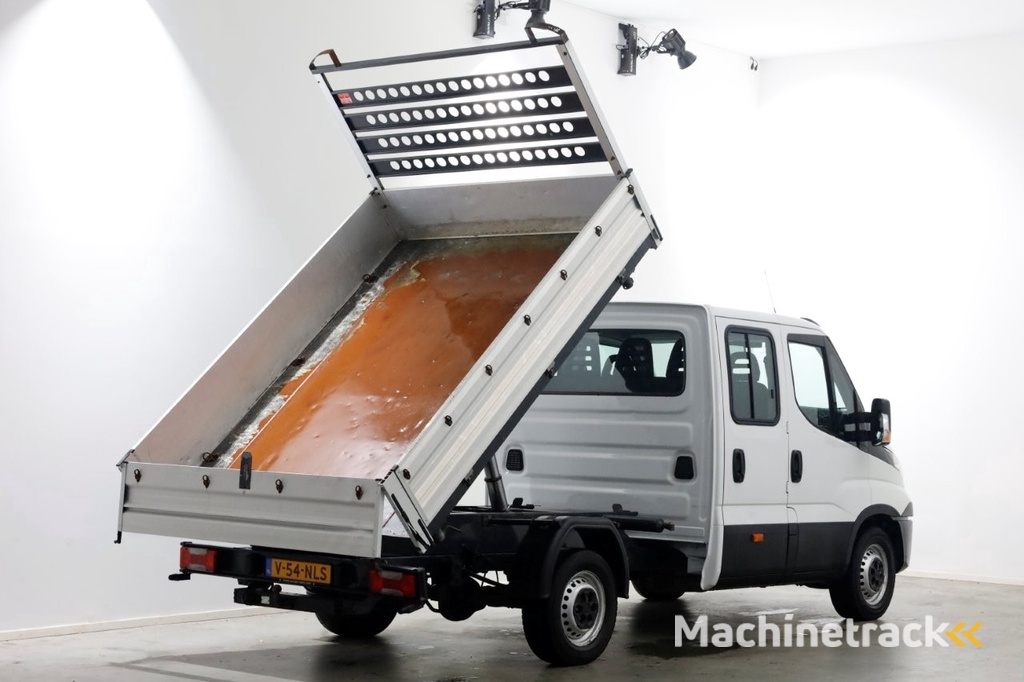 Iveco Daily 35S14 316pk E6 L2H1 D.C. 3-Zijdige Kipper Airco/Trekhaak 3500kg 02-2018