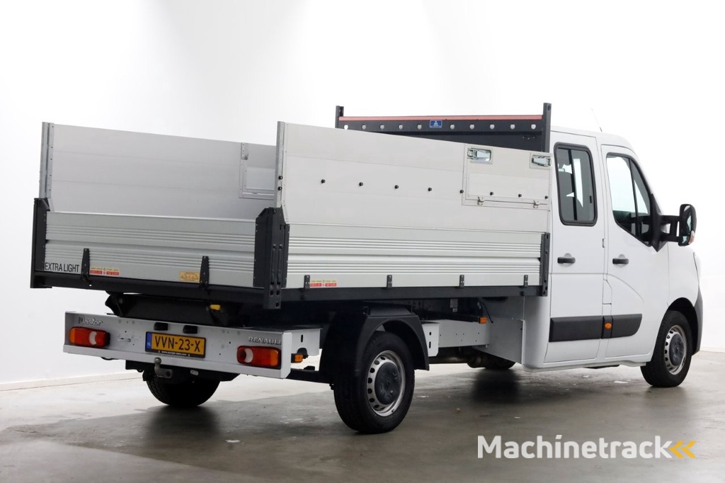 Renault Master T35 2.3 dCi 145pk L3 D.C. Kipper met hoge boorden 05-2023