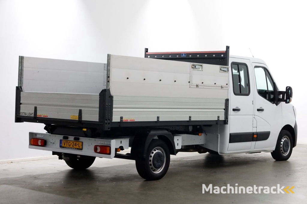 Renault Master T35 2.3 dCi 145pk L3 D.C. Kipper met hoge boorden 01-2023