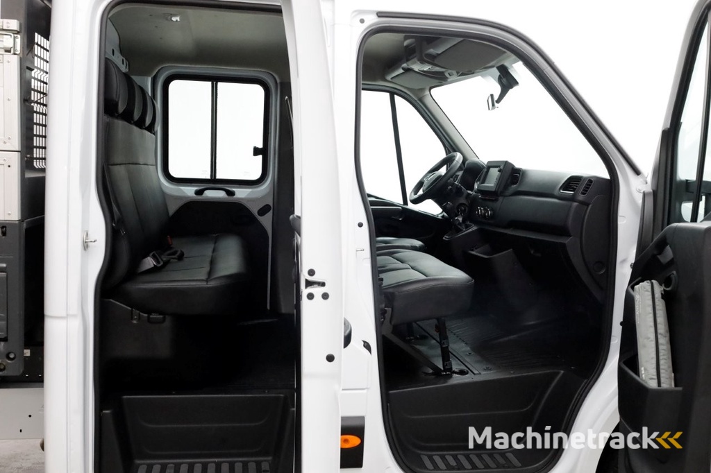 Renault Master T35 2.3 dCi 145pk L3 D.C. Kipper met hoge boorden 01-2023