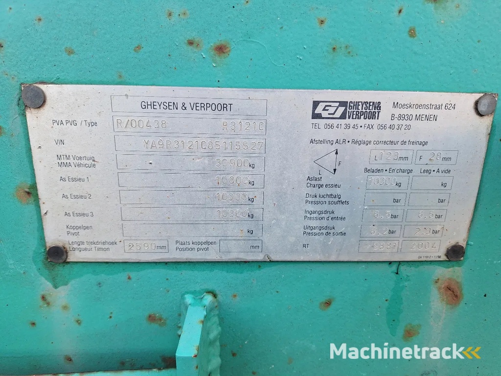 Gheysen en Verpoort R3121C