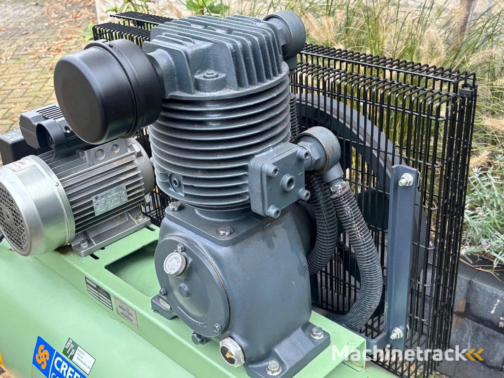 Creemers Compressor gebruikte csg350 / 150l luchtcompressor 230v 150l
