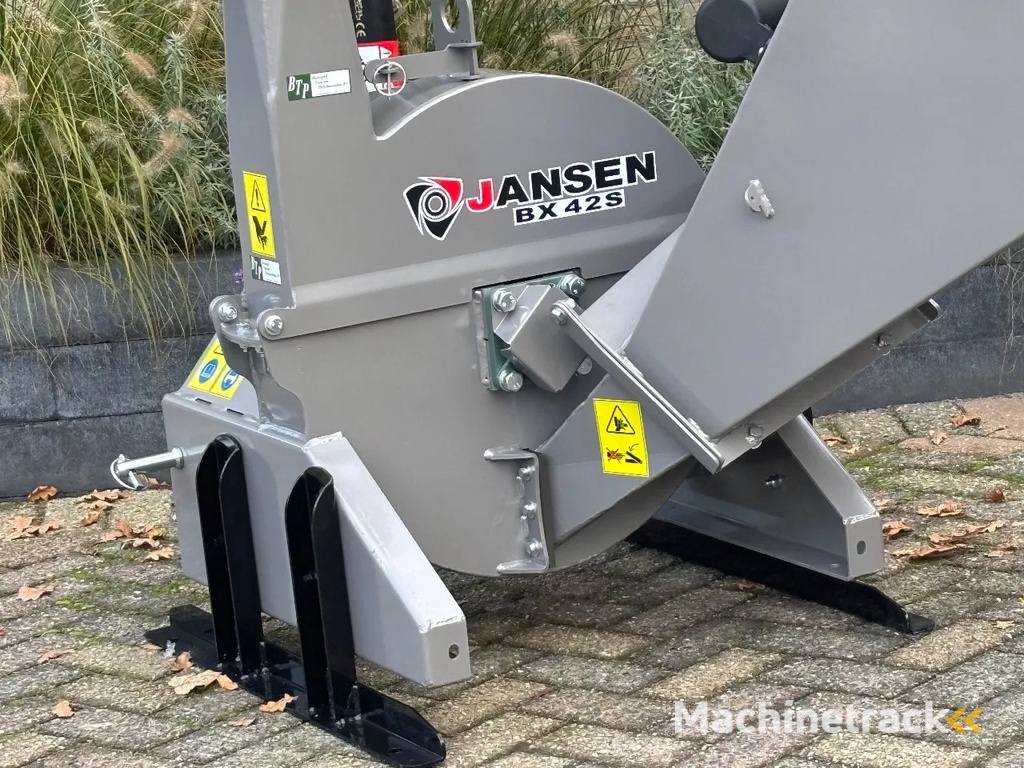 Jansen Bx42s tractor PTO hakselaar tot 10cm versnipperaar