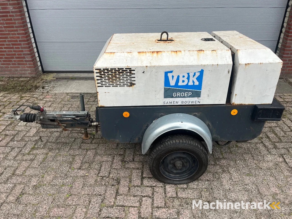 Ingersoll Rand P101WD / 2.120 Uren / Deutz F2L M011F / 2000 / Mobile Compressor
