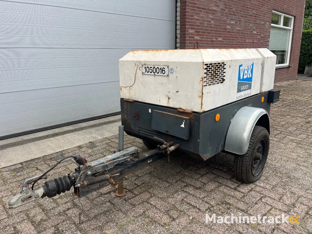 Ingersoll Rand P101WD / 2.120 Uren / Deutz F2L M011F / 2000 / Mobile Compressor