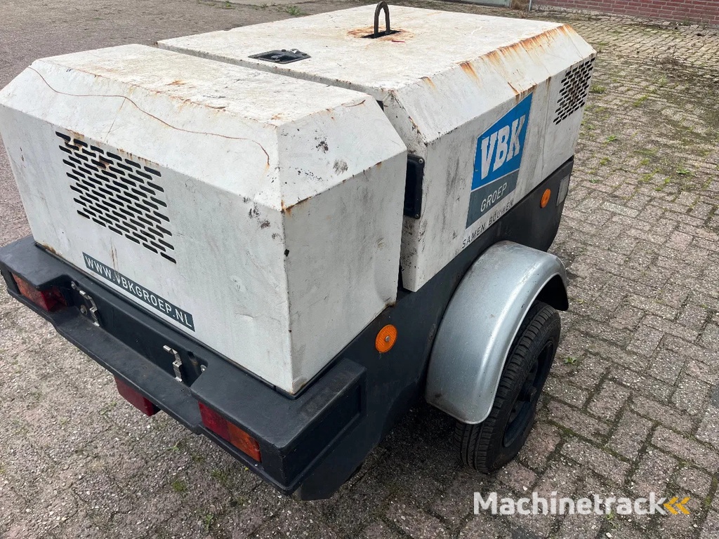 Ingersoll Rand P101WD / 2.120 Uren / Deutz F2L M011F / 2000 / Mobile Compressor