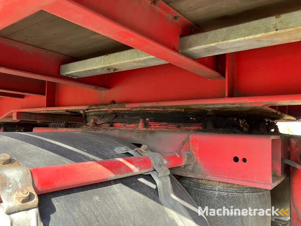 Dapa 2 as gestuurde kraan trailer