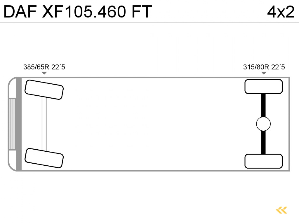 DAF XF105.460 FT