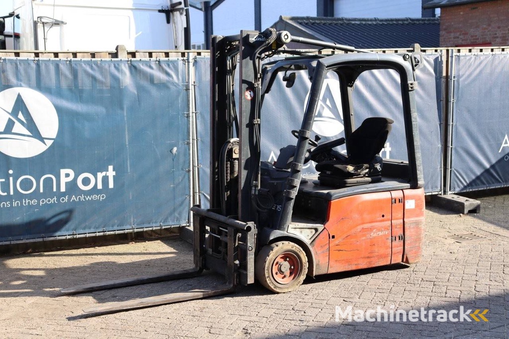 Forklift Linde E16-01 Electric 1600kg 3m 2013