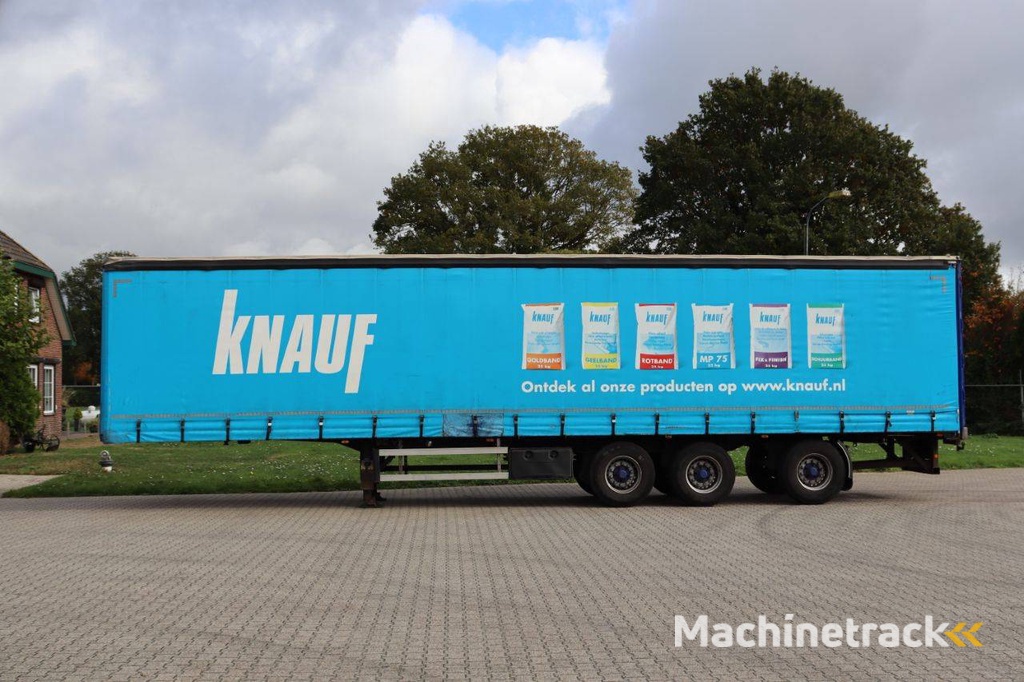 Curtainsider trailer Groenewegen DRO-14-27 2006