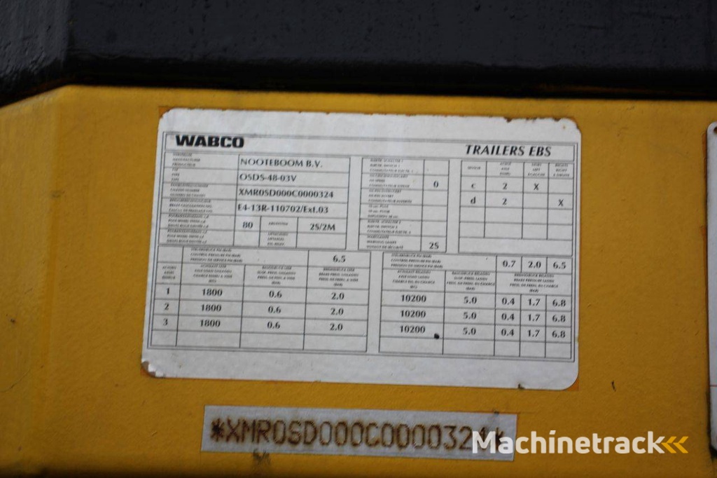 Semi-Dieplader Nooteboom OSDS-48-03V
