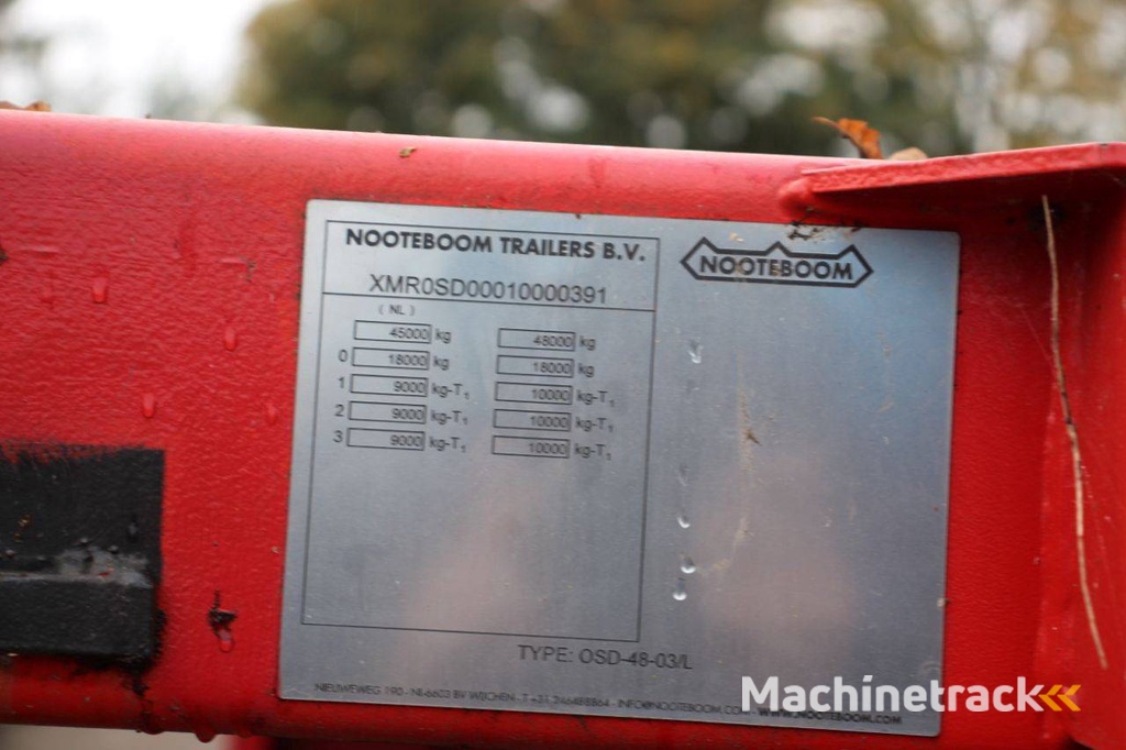 Semi-Dieplader Nooteboom OSD-48-03/L