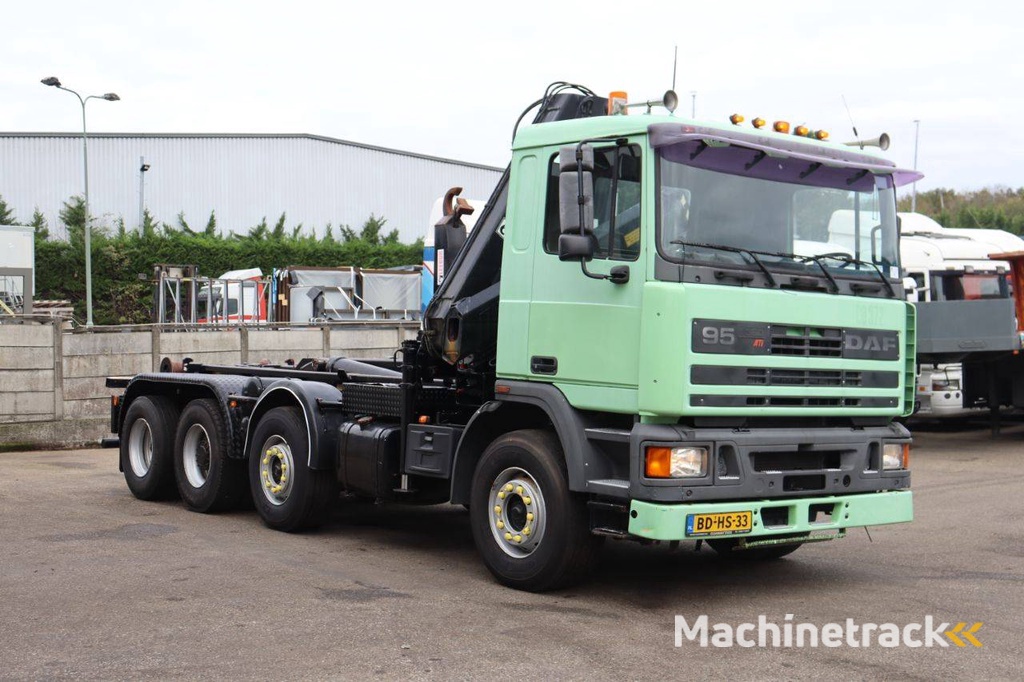 Crane truck DAF AK48WS Diesel 365 hp 1995