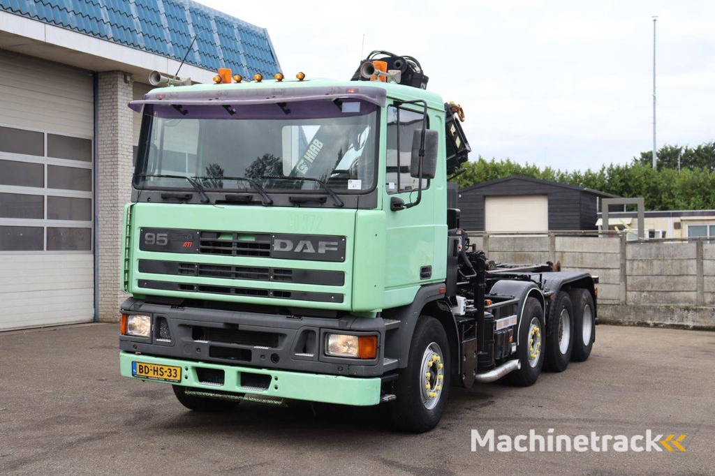Crane truck DAF AK48WS Diesel 365 hp 1995