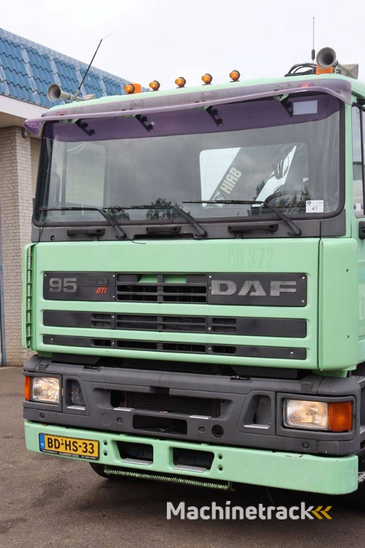 Crane truck DAF AK48WS Diesel 365 hp 1995