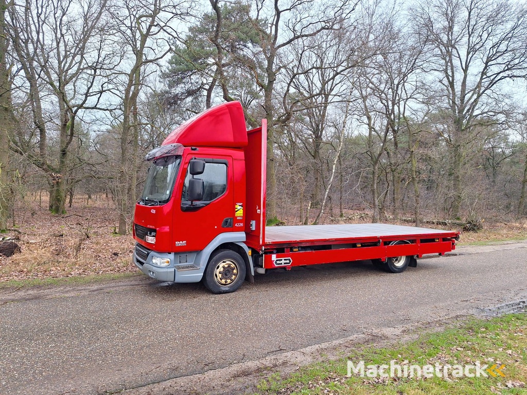 Platte Laadbak Vrachtwagen DAF LF45 Diesel 2009