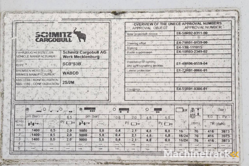 Closed Semi-trailer Schmitz Cargobull SKO 24 2014