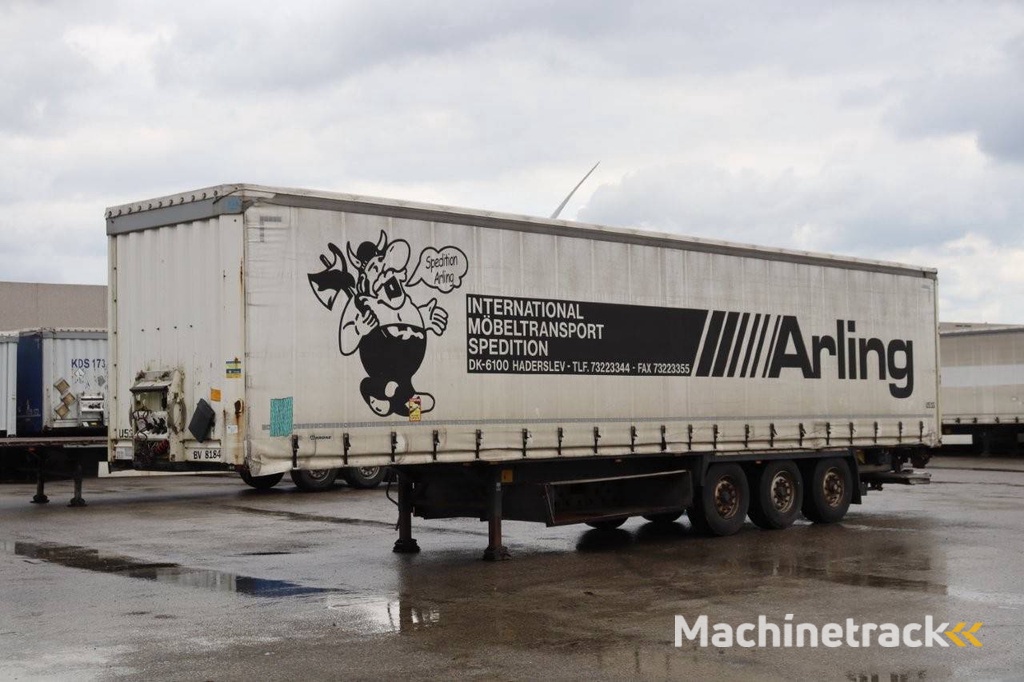 Krone SD 2016 Schiebeplanenanhänger