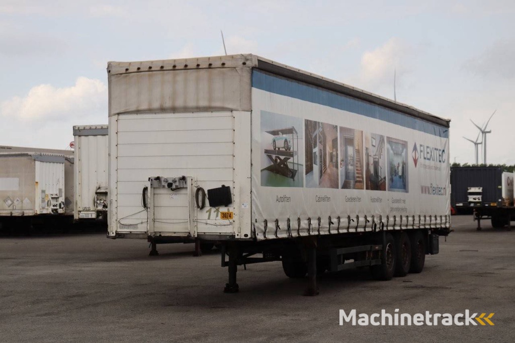 Schmitz Cargobull SCS 24/L sliding tarpaulin trailer - 13.62 PEB (S01) 2007