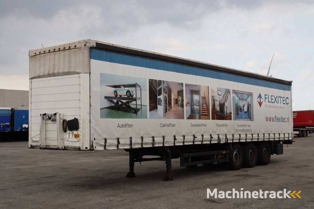 Schmitz Cargobull SCS 24/L sliding tarpaulin trailer - 13.62 PEB (S01) 2007