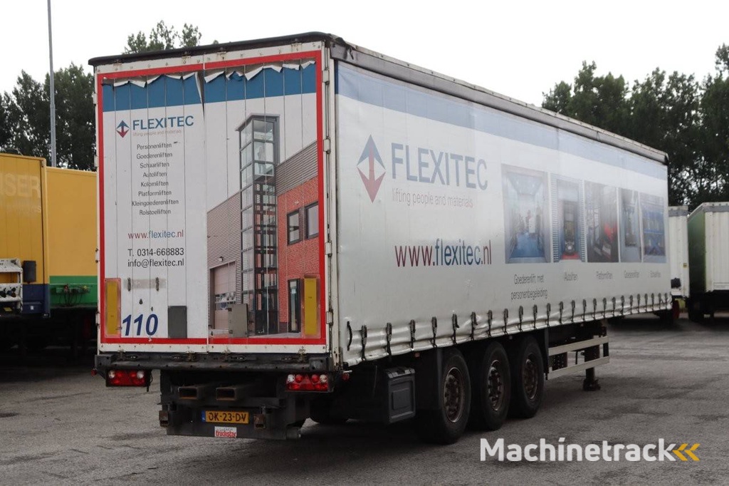 Schmitz Cargobull SCS 24/L sliding tarpaulin trailer - 13.62 PEB (S01) 2007