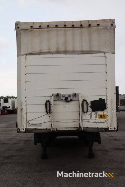 Schmitz Cargobull SCS 24/L sliding tarpaulin trailer - 13.62 PEB (S01) 2007