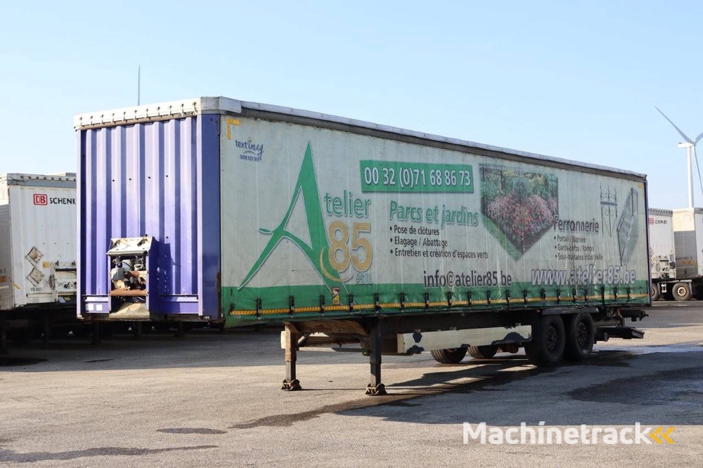 Planenauflieger Krone SZF 18 2003