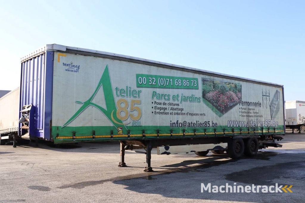 Planenauflieger Krone SZF 18 2003