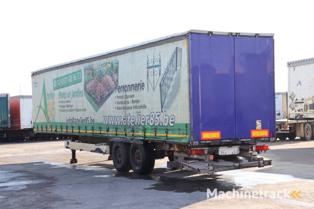 Planenauflieger Krone SZF 18 2003