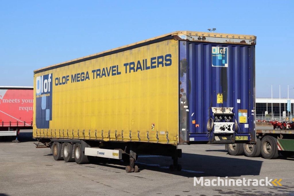 Krone SD 2015 sliding tarpaulin trailer