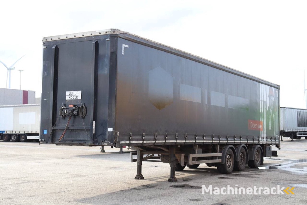 Curtainsider trailer Pacton B3-001 2007