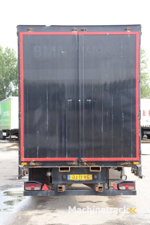 Curtainsider trailer Pacton B3-001 2007