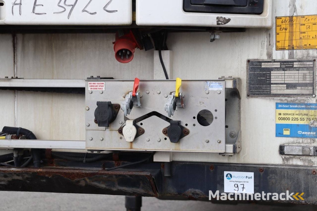 Kühlauflieger Krone SD 2014