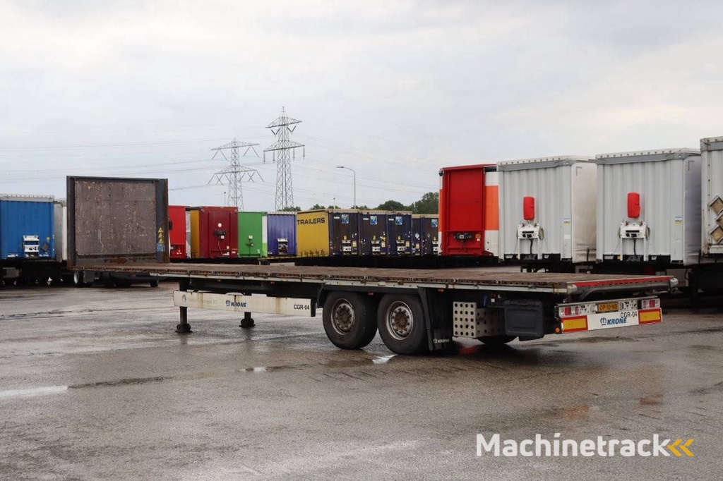 Pritschenanhänger Krone SZ 2016